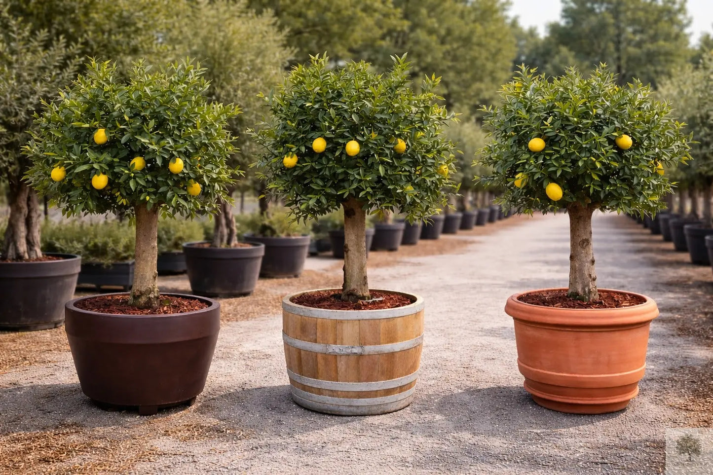 Sitrontre 30 år gammelt - Spektakulært eksemplar 200 cm høyde - 40 cm stamme Olivträdsbutiken