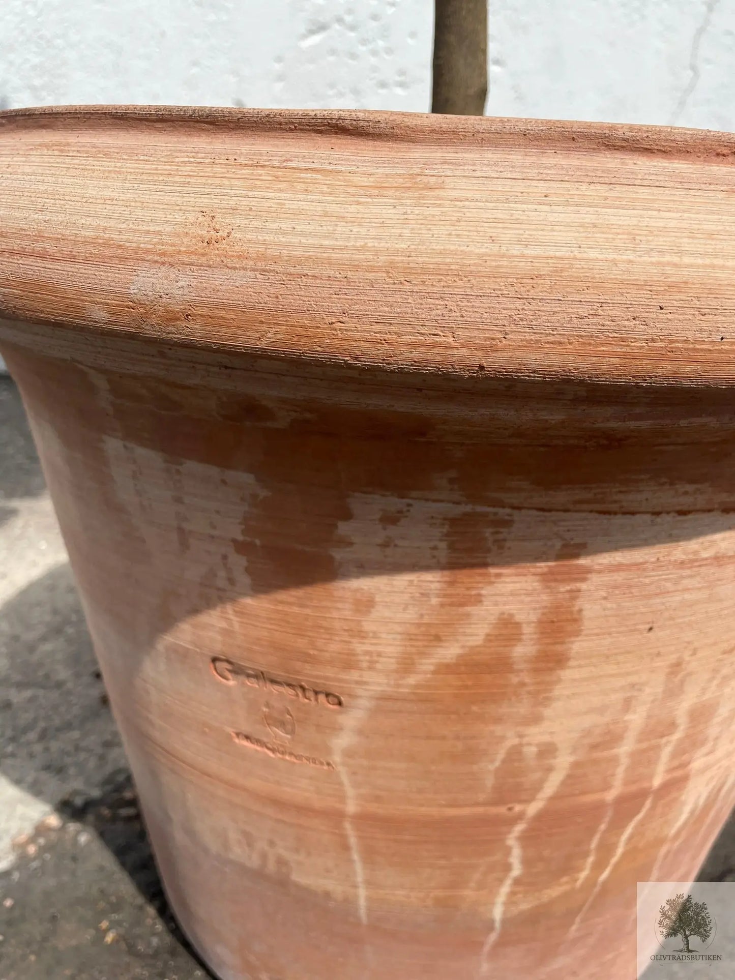 Kruka Terrakotta - Milano - 50 cm diameter - 41 cm höjd Olivträdsbutiken