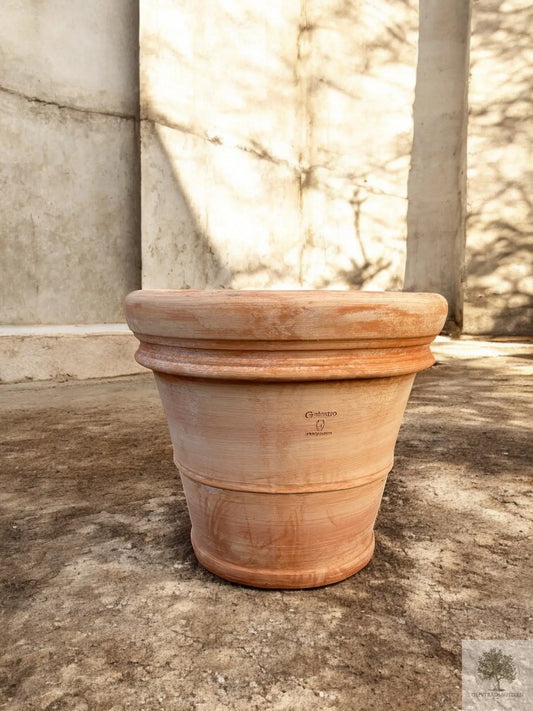 Terracottakruka - Toscana - 100 cm diameter - 82 cm höjd Olivträdsbutiken