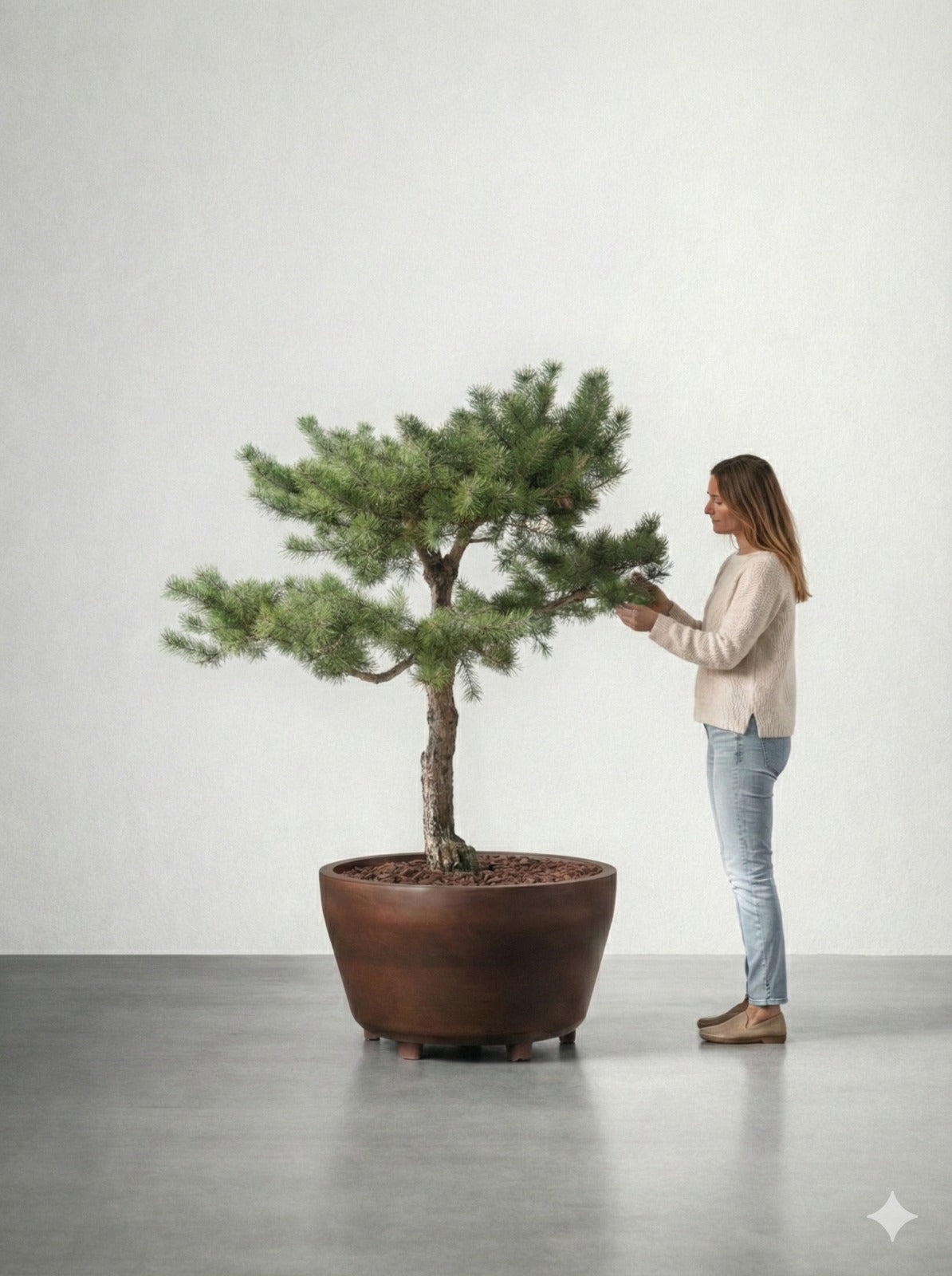 Barrträd i kruka - Pinus Silvestris Watereri - 1,8 m