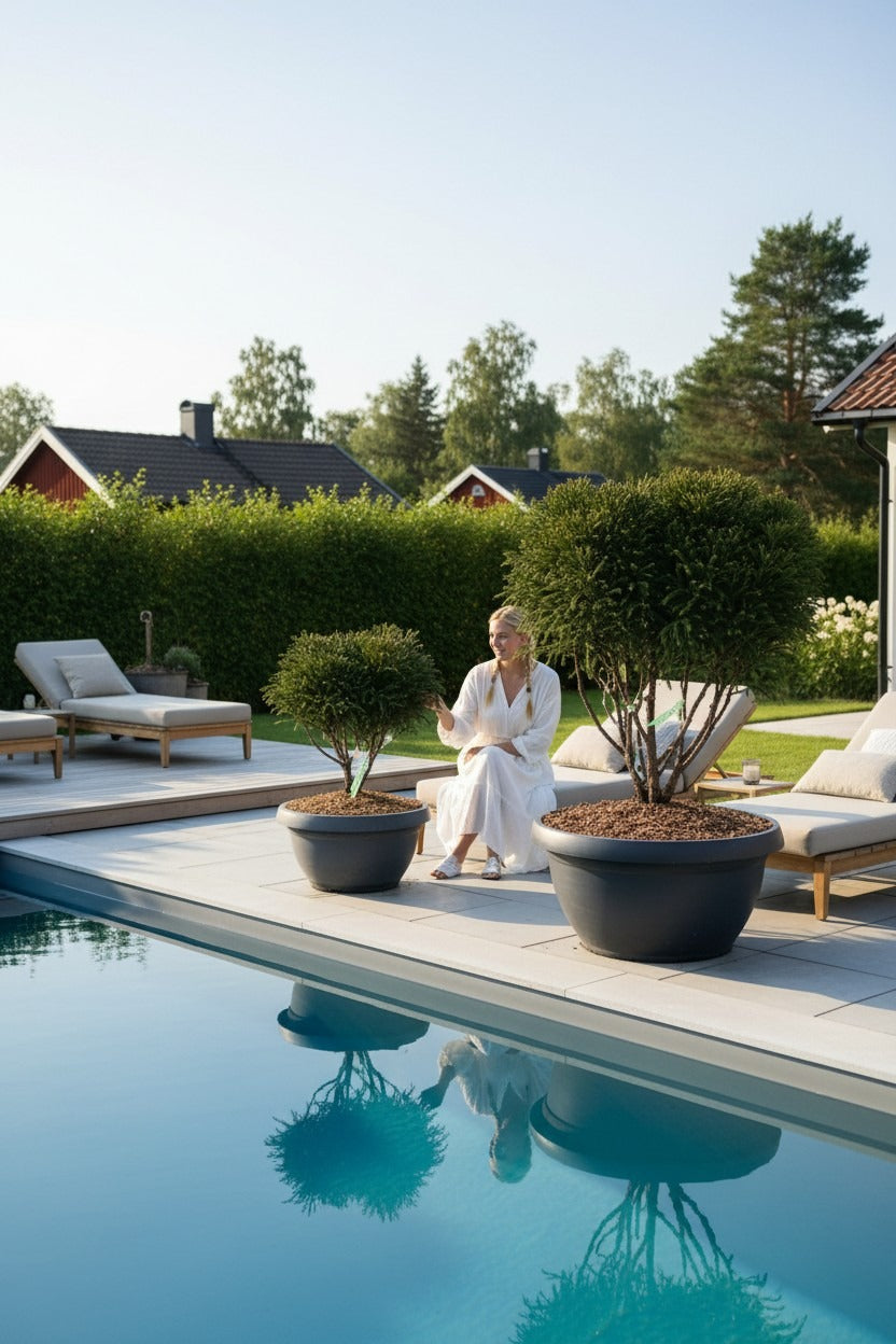 Barrväxt Japansk Ceder  - Cryptomeria Japonica - Flerstammig