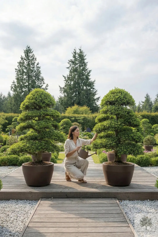 Japansk järnek – Ilex crenata ‘Kinme’ – formklippt praktexemplar